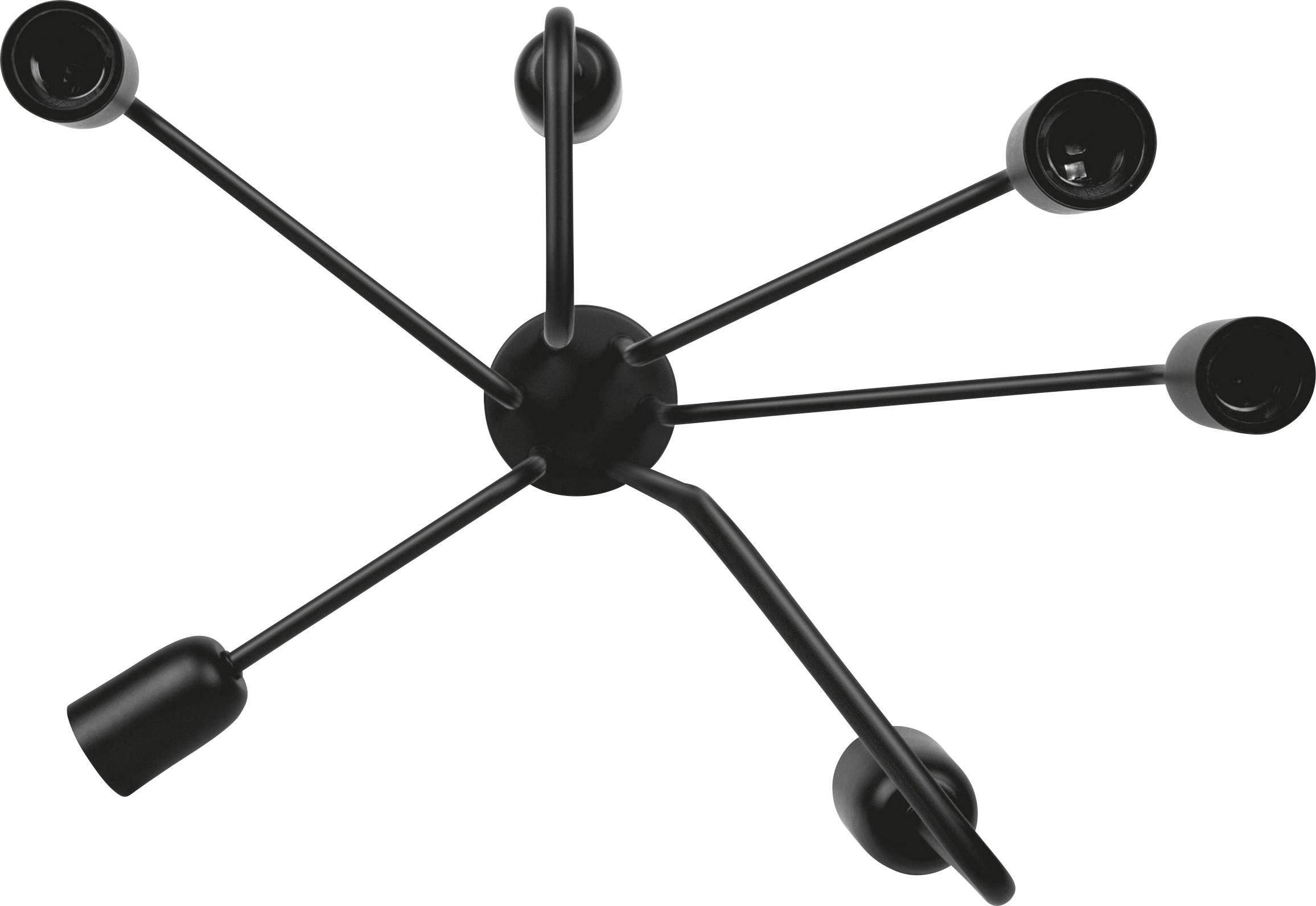 LEDVANCE 4058075217041 Vintage 1906 Pipe Ceiling light LED (monochrome) E-27 240 W Black (matt)-2