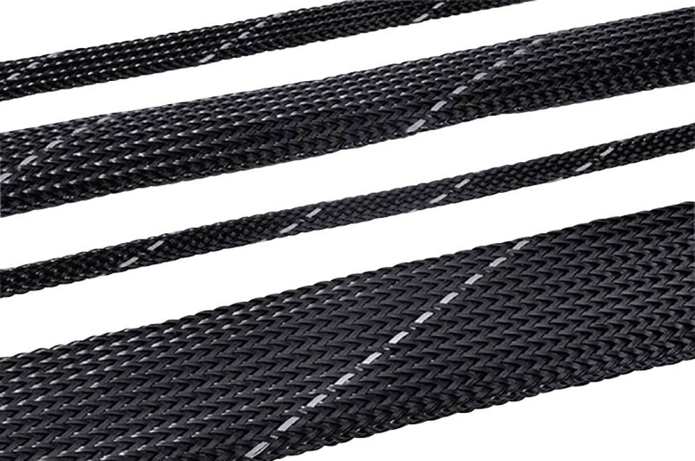 HellermannTyton 170-31000 HEGPV010-PBT-BK Braided hose Black Polyester 9 up to 15 mm 50 m