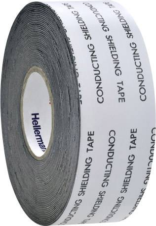 A roll of conductive shielding tape, grey with the inscription 'CONDUCTING SHIELDING TAPE'.