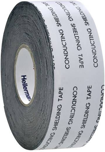 Role of a lead shielding tape with the inscription 'CONDUCTING SHIELDING TAPE'.