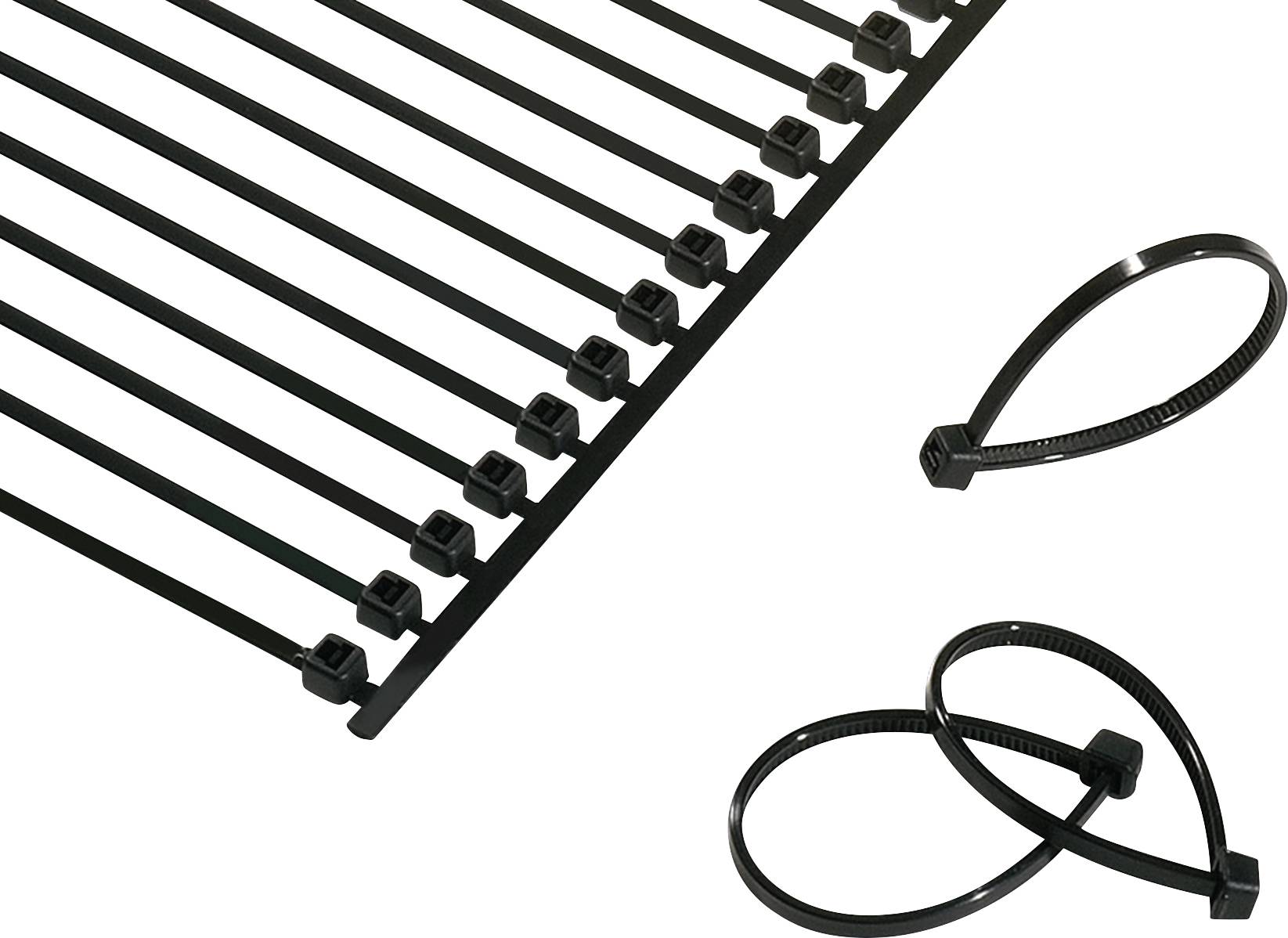 HellermannTyton 120-40019 T18RA50-PA66HS-NA Cable tie 100 mm 2.50 mm Ecru Heat-resistant 2000 pc(s)