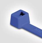 Cable ties 382x4.7 mm, E/TFE, blue