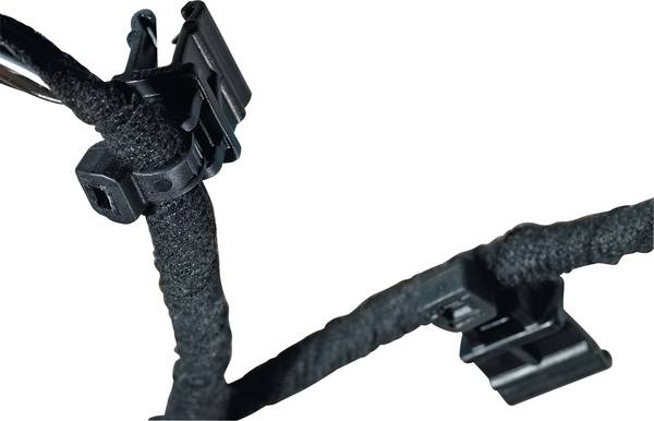 HellermannTyton 150-76090 T30REC4A-PA66HS/PA66HIRHS-BK Cable tie 148 mm 3.60 mm Black Spring toggle 500 pc(s)