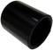 A black, cylindrical plastic sleeve.