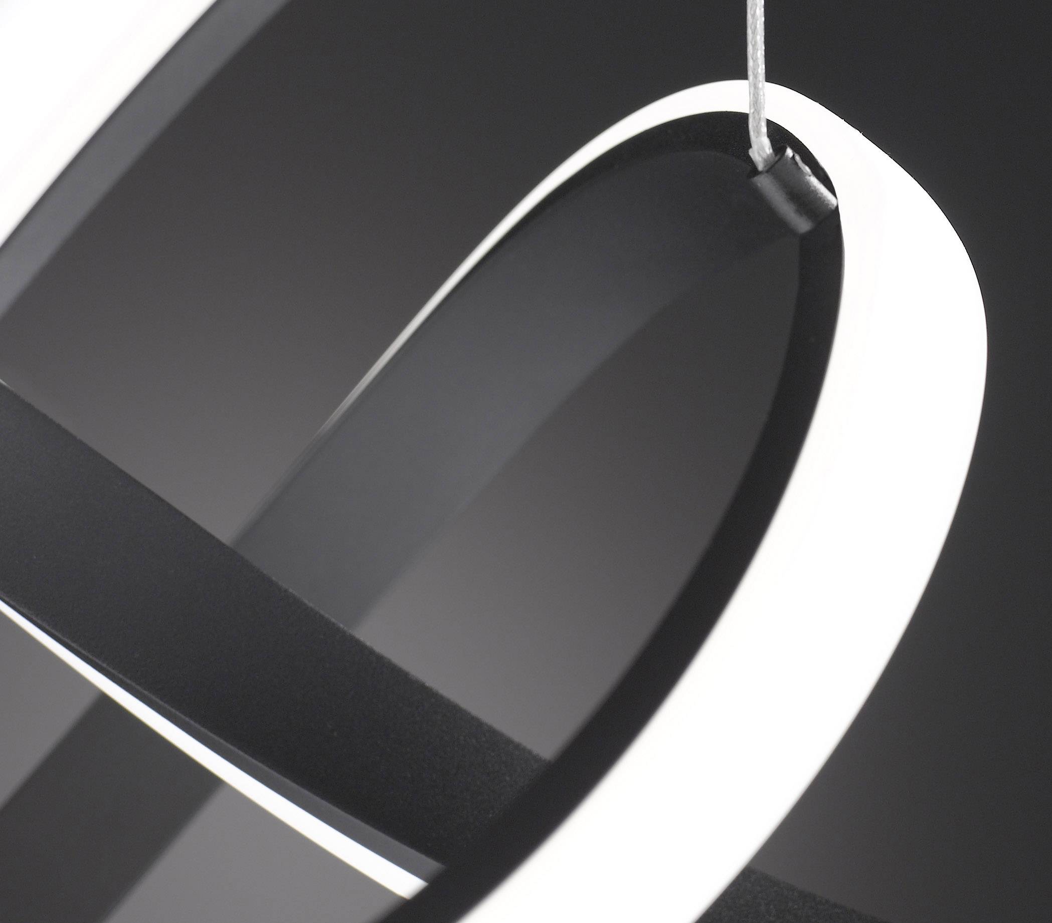 WOFI Indigo 6134.01.10.8000 LED pendant light 44 W Black