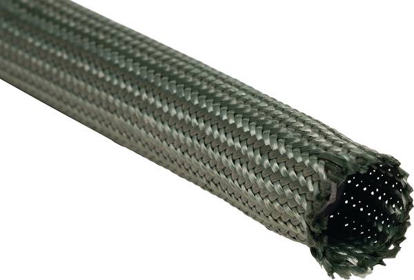HellermannTyton 170-02100 HEGMAN-02-NOMEX-GN Braided hose Green Polyaramid polymetaphenylene isophthalamide (NOMEX)  1 up to 2 mm 100 m