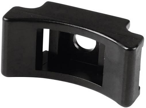 HellermannTyton LKCSF1-PA66-BK Cable mount Screw fixing, Rivets 151-27202 Bundle Ø range 13 mm (max)    1 pc(s)