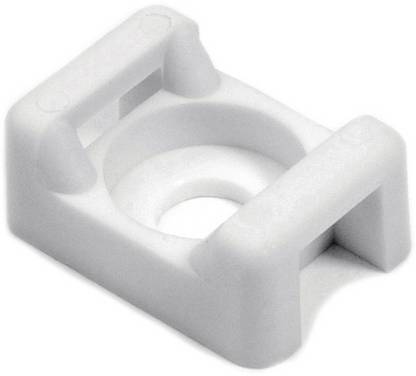 HellermannTyton CTM1-PA66-WH Cable mount Screw fixing, Rivets 151-30404    White 1 pc(s)