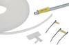 HellermannTyton 525-19003 HCR18-PEUV-CL Label holder Fitting type: Slide-in Transparent 1 pc(s)