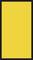A rectangle with a yellow interior and a black border.