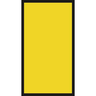 Rectangle with yellow background and black border.