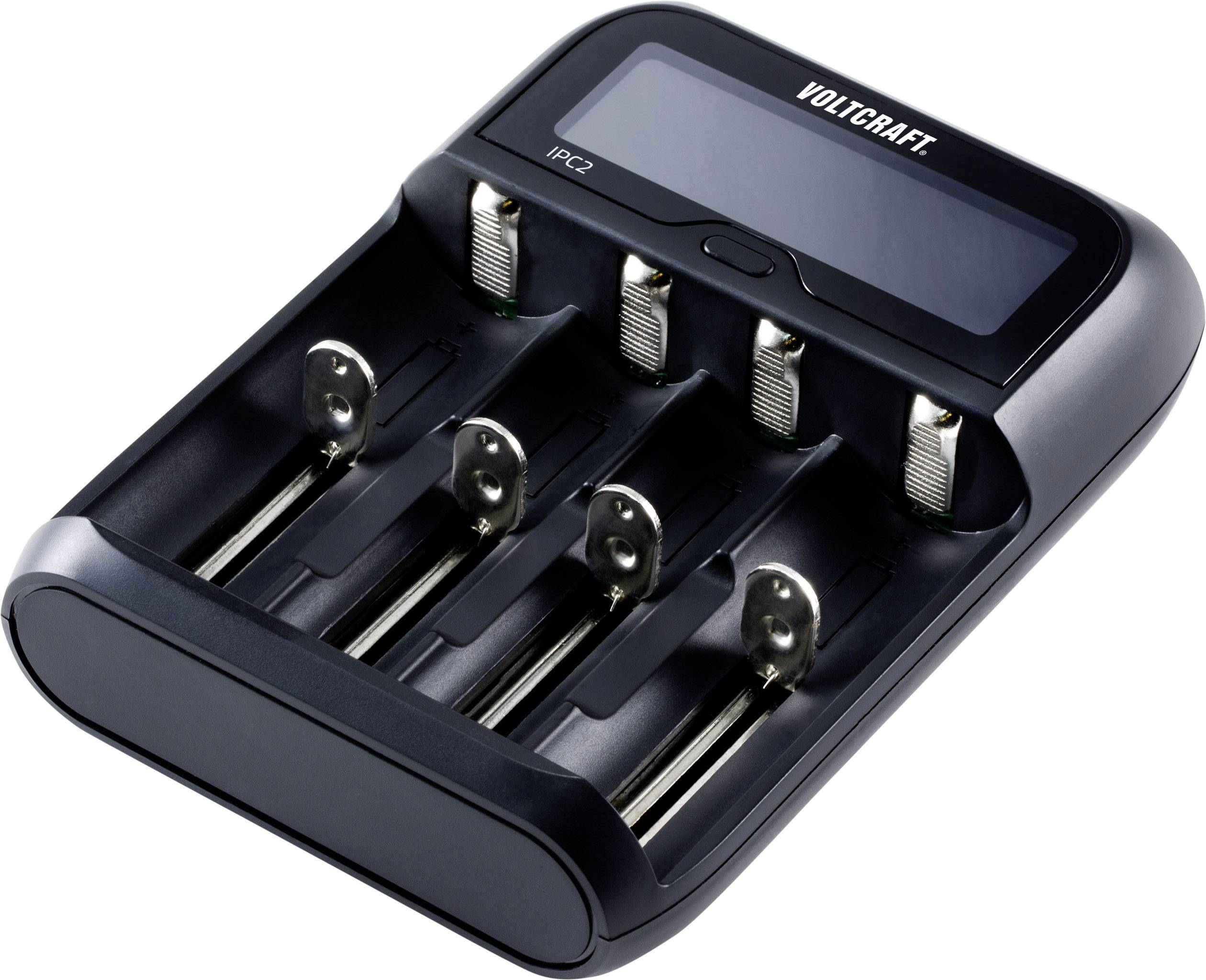 VOLTCRAFT IPC2 Charger for cylindrical cells NiMH, NiCd, Liion