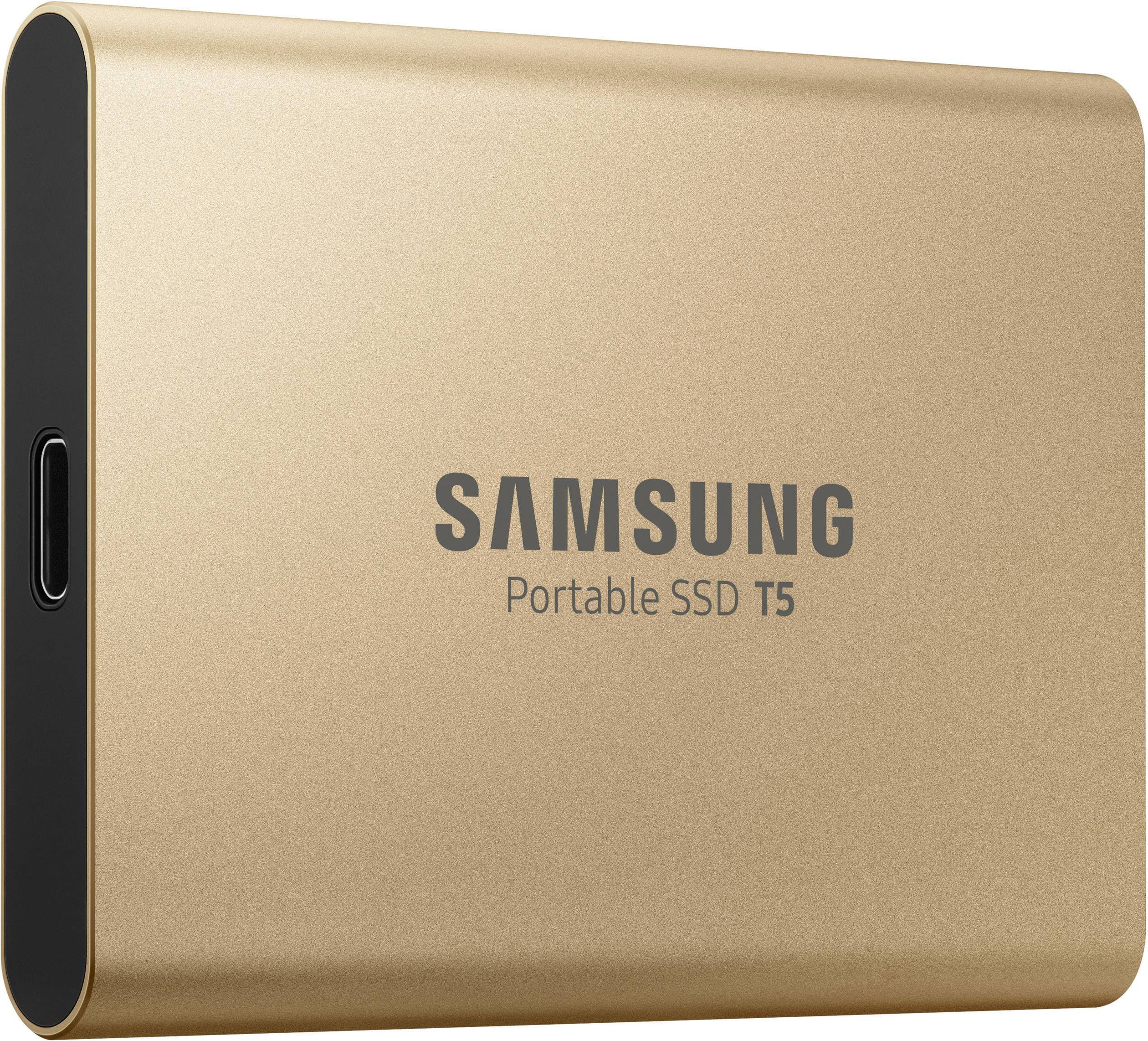 Samsung Portable T5 500 GB External SSD hard drive USB-C™ USB 3.2 (Gen 2) Rose Gold MU-PA500G/EU