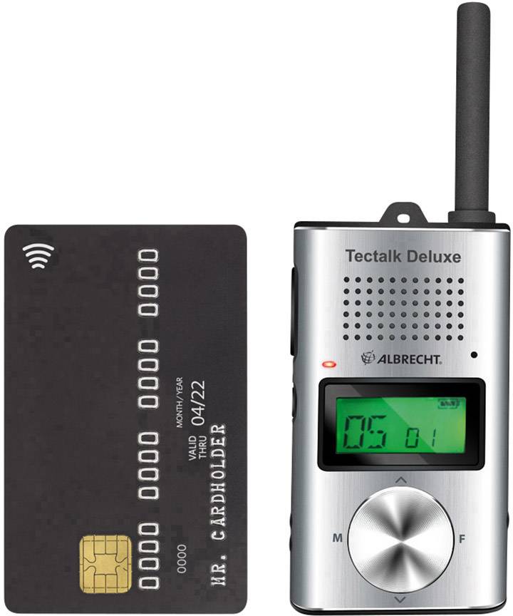 Albrecht Tectalk Deluxe 29895 PMR handheld transceiver-7