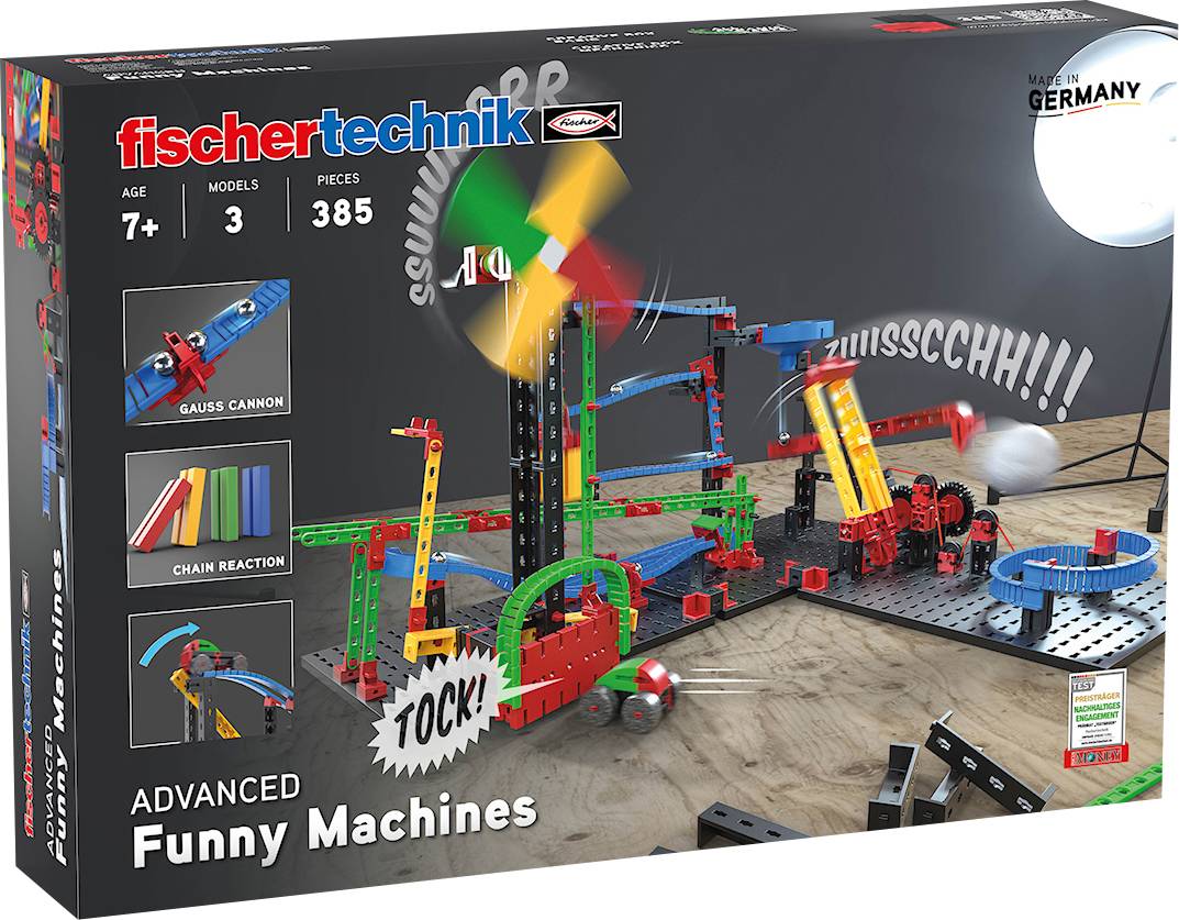Image of fischertechnik 551588 ADVANCED Funny Machines - Kettenreaktion Assembly kit 7 years and over