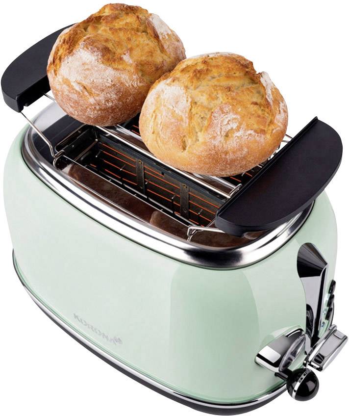 Korona Retro 21665 Toaster with home baking attachment Mint