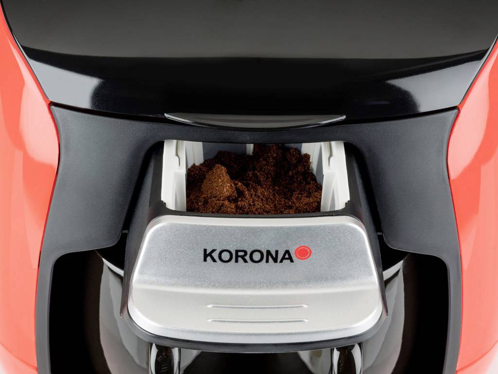 Korona 12208 Coffee maker Red, Black Cup volume=2