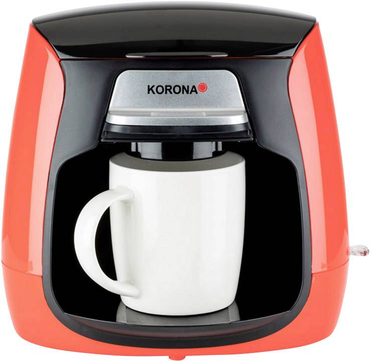 Korona 12208 Coffee maker Red, Black 