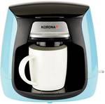 Korona 12207 2-cup coffee machine in blue