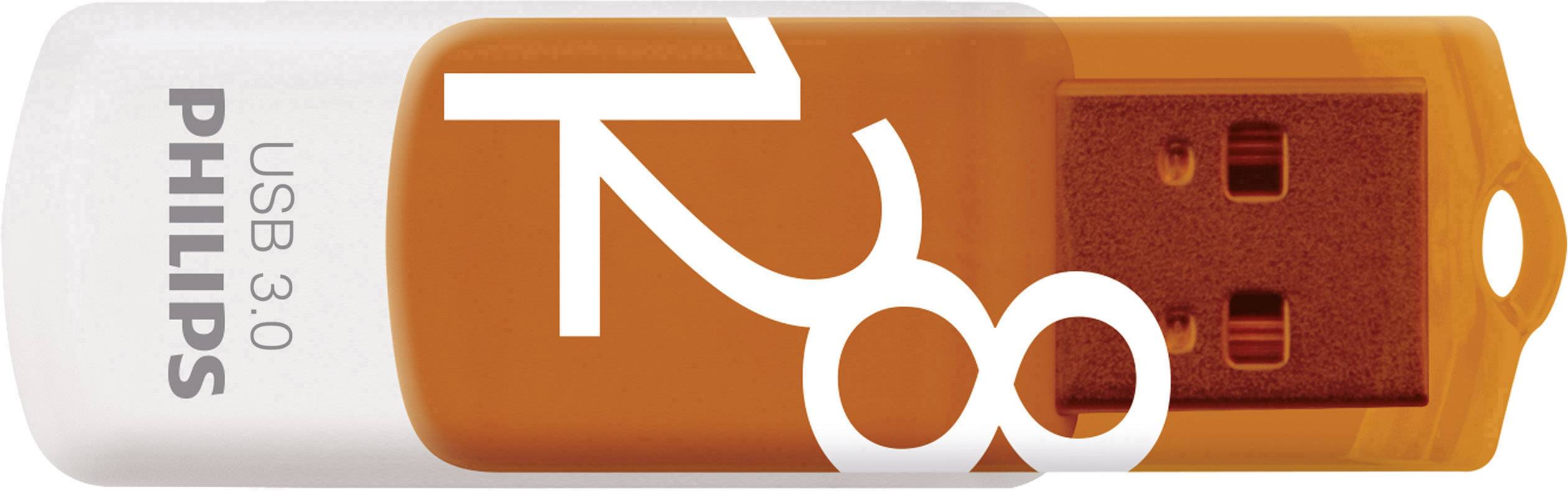 Philips Praktisch Die Vivid-Serie der etablierten Elektronik-Marke Philips begeistert du USB stick 128 GB Orange FM12FD0-2