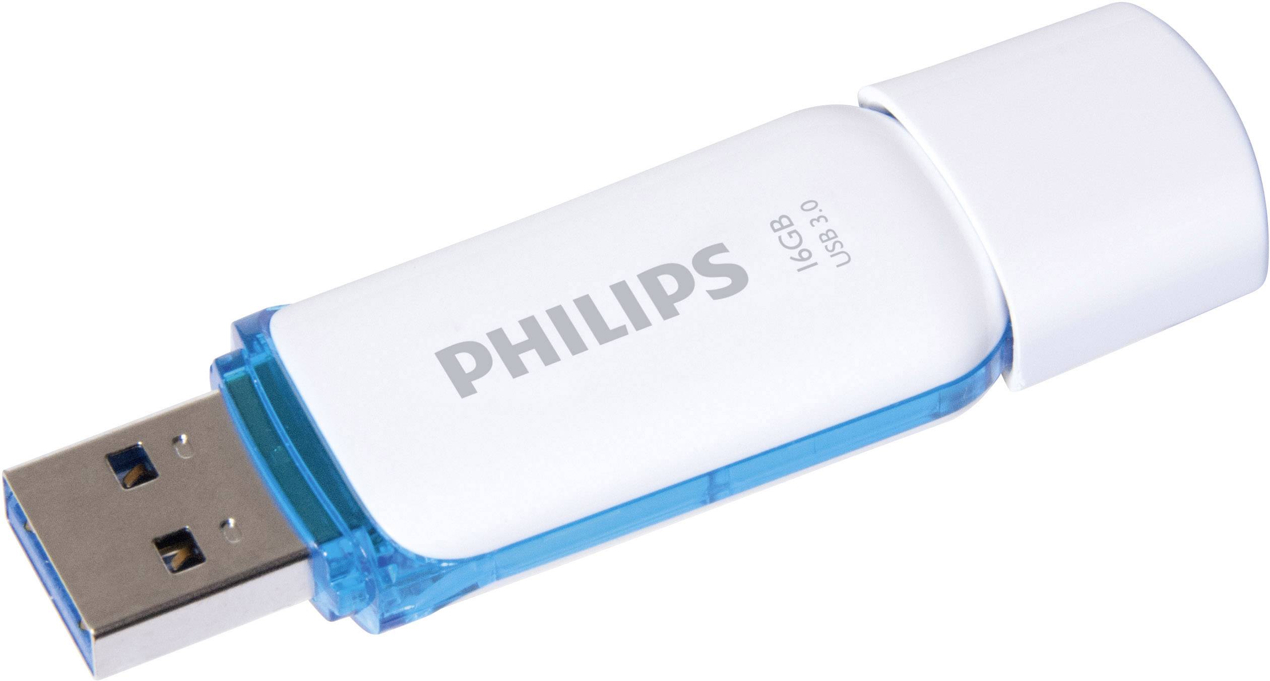 Philips SNOW USB stick 16 Blue FM16FD75B/00 USB 3.2 1st Gen (USB 3.0) | Conrad.com