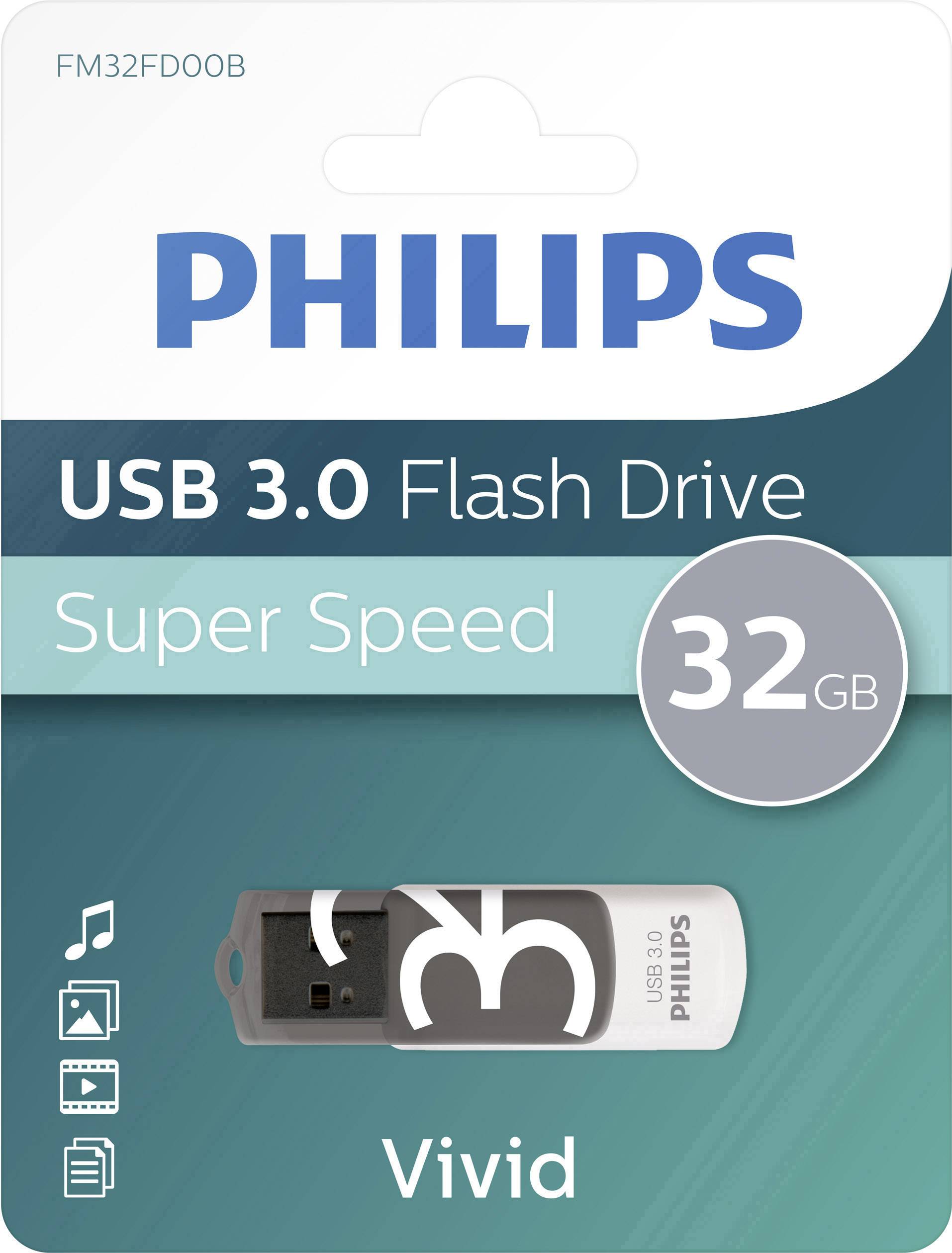 Philips VIVID USB stick 32 GB Grey FM32FD00B/00 USB A (USB 3.2 1st gen)-5