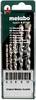 Metabo 627181000 Concrete twist drill bit set 5-piece 4 mm, 5 mm, 6 mm, 8 mm, 10 mm Cylinder shank 5 pc(s)