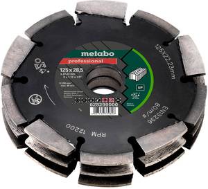 Metabo 628299000 Groover Carbide metal   Length 175 mm Product size (Ø) 125 mm   1-piece