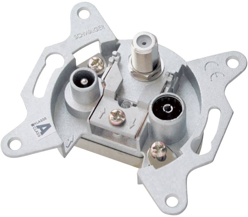 Image of Schwaiger RDS808 011 Antenna socket 3-way