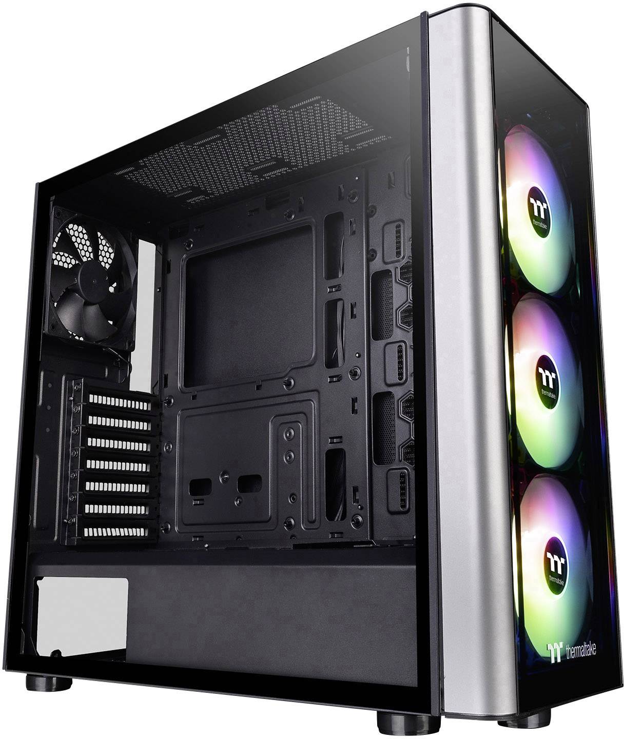 Thermaltake Level 20 Mt Argb Midi Tower Pc Casing Black 3 Built In Led Fans Built In Fan Window Conrad Com