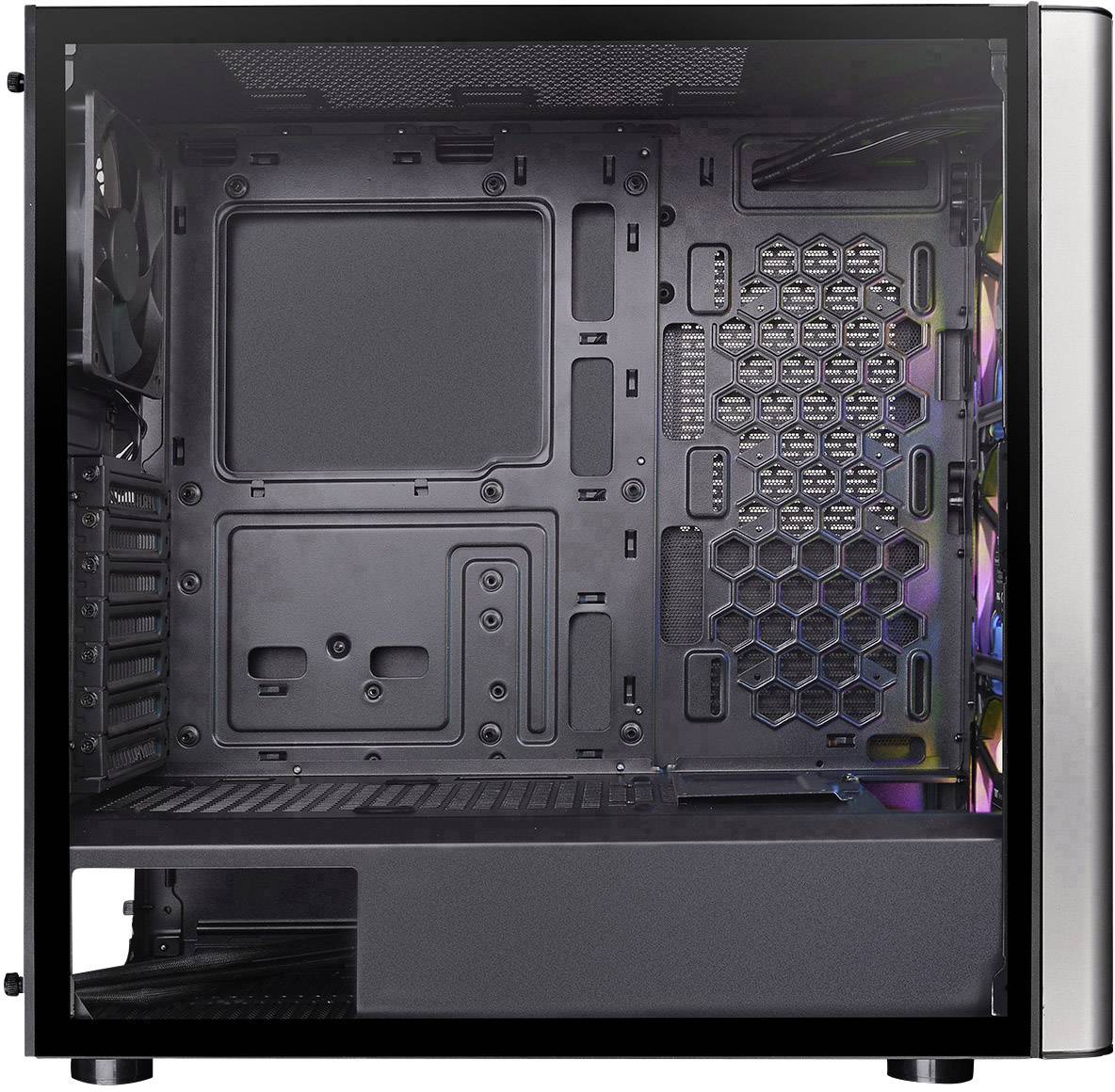 Thermaltake Level 20 Mt Argb Midi Tower Pc Casing Black 3 Built In Led Fans Built In Fan Window Conrad Com