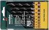 Metabo 627202000 Wood twist drill bit set 8-piece 3 mm, 4 mm, 5 mm, 6 mm, 7 mm, 8 mm, 9 mm, 10 mm 1 pc(s)