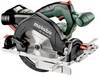 Metabo KS 18 LTX 57 Cordless handheld circular saw Cutting depth (max.) (90°) 57 mm incl. spare battery, incl. charger, incl. stopper 8 Ah