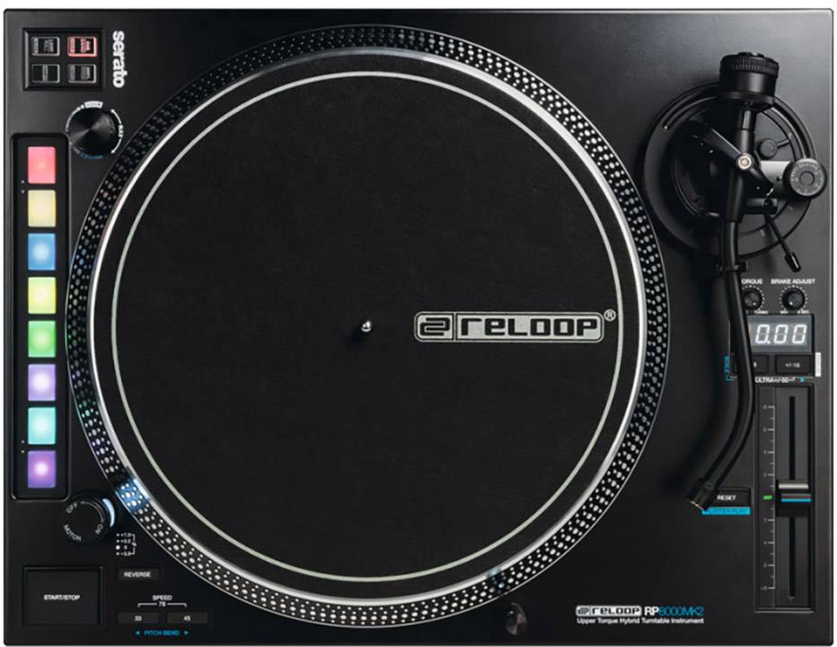 Reloop RP-8000 MK2 DJ turntable Direct drive