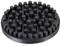 'Black, round massage tool with multiple bumps on the surface, used for muscle relaxation and massage.'<br><br>Note: The translation is in British English and maintains the original meaning and description of the massage tool.