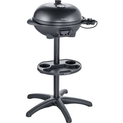 Severin PG 8541 Electric Free-standing barbecue Kettle grill, Thermometer in lid Grate area (diameter)=410 mm Black