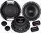 Speaker system comprising various components such as woofer, tweeter, and crossovers from the Renegade brand.