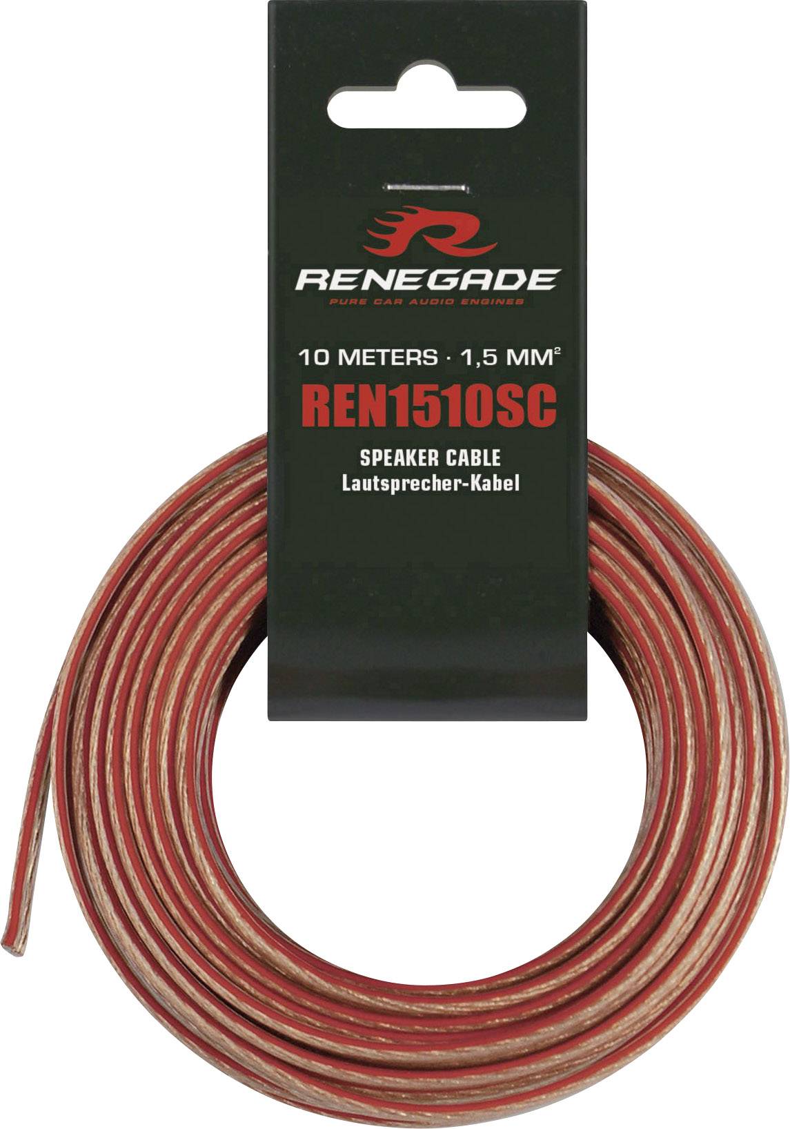 Renegade Speaker cable 1.5 mm² 10.00 m-0