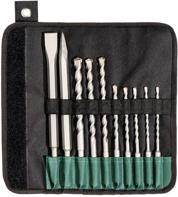 Metabo 630824000 Concrete twist drill bit set 10-piece 5 mm, 5.5 mm, 6 mm, 7 mm, 8 mm, 10 mm, 12 mm, 14 mm SDS-Plus 10 pc(s)