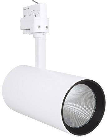 LEDVANCE TRACKLIGHT SPOT D95 55W High voltage mounting rail light 3-phase Built-in LED 55 W LED (monochrome) White (matt)