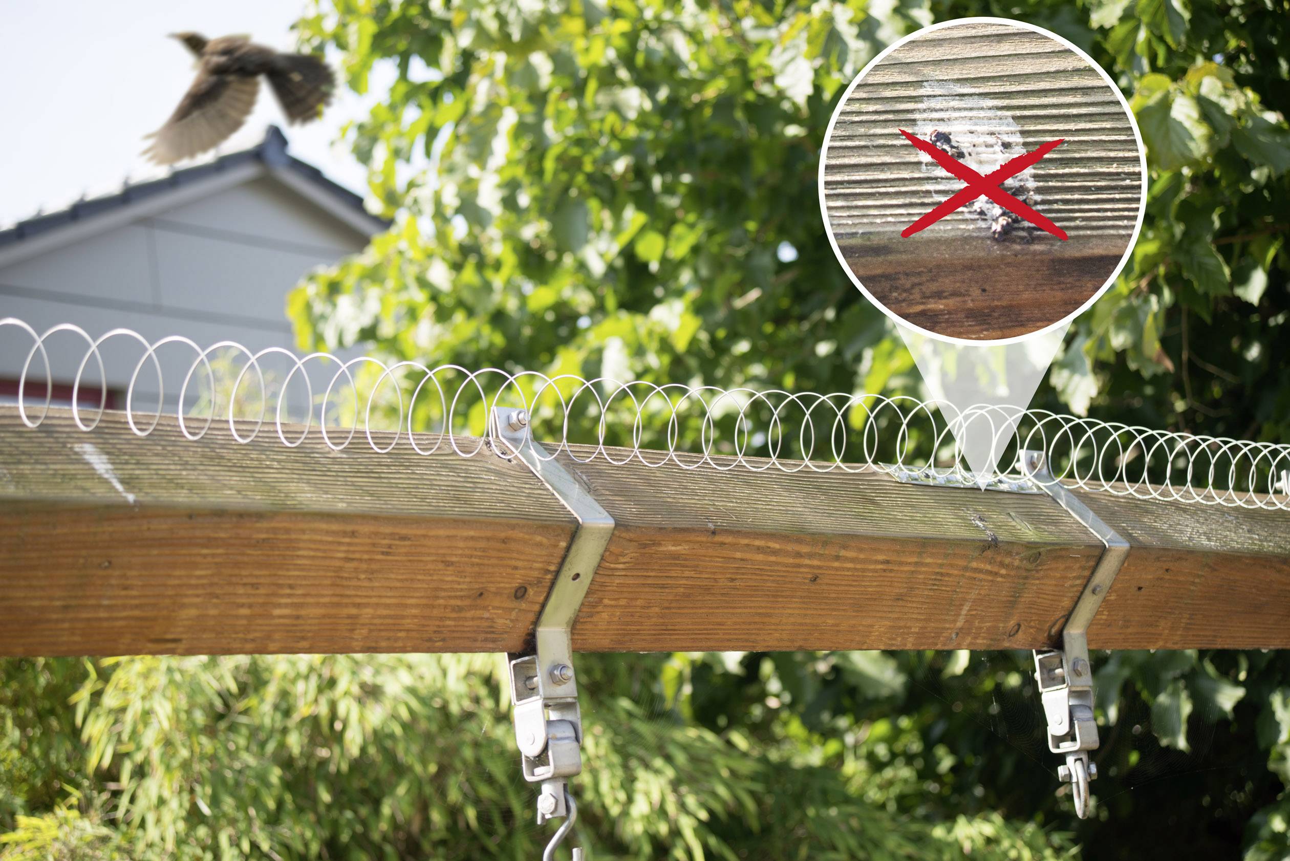 Gardigo spiral Bird repeller Working principle Deterrent 1 pc(s)-5