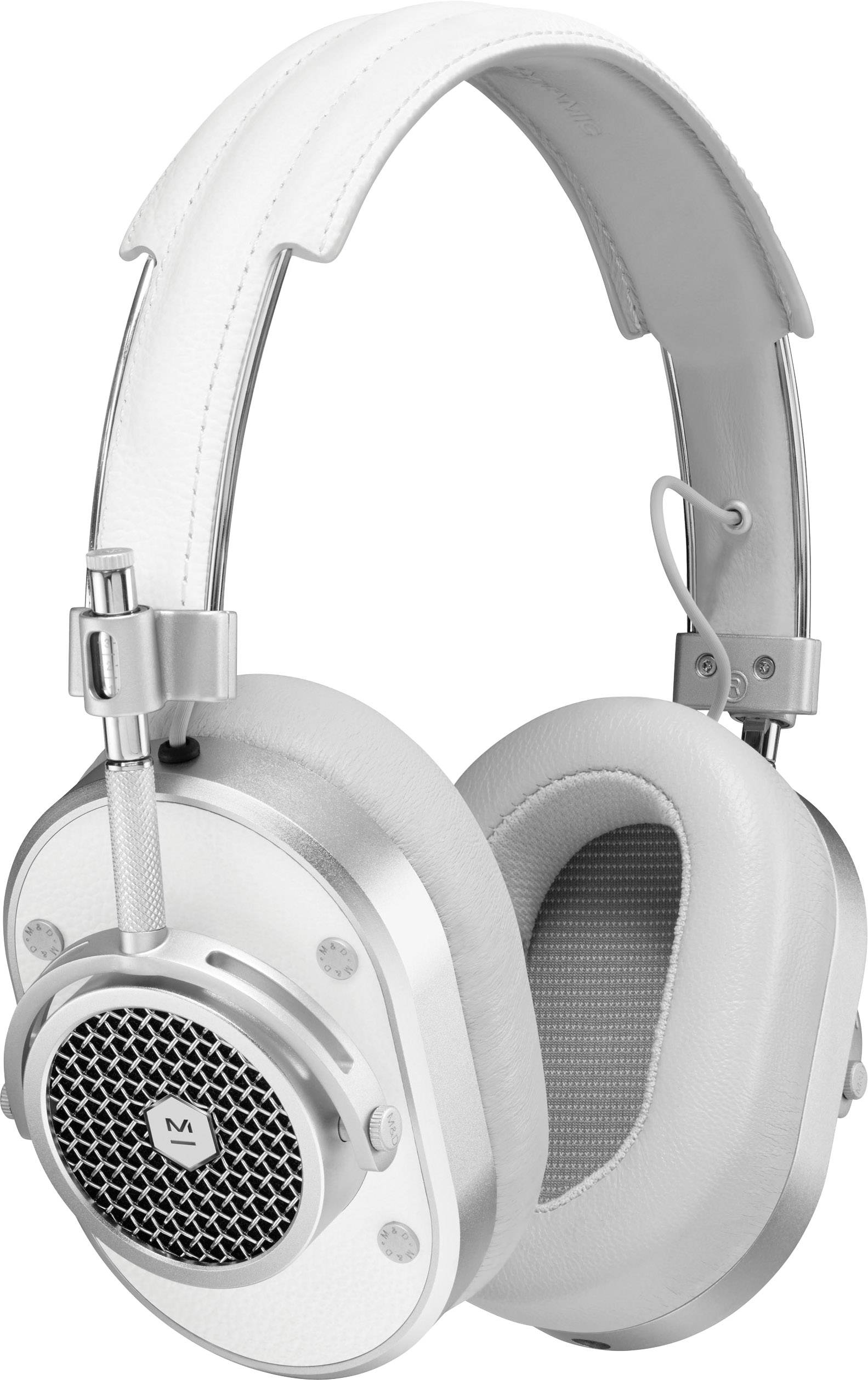 Master & Dynamic MH40 Hi-Fi Over-ear headphones Over-the-ear Headset White, Silver