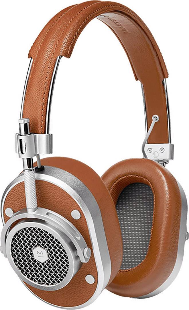 Master & Dynamic MH40 Hi-Fi Over-ear headphones Over-the-ear Headset Brown, Silver