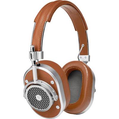 Master & Dynamic MH40 Hi-Fi Over-ear headphones Over-the-ear Headset Brown, Silver