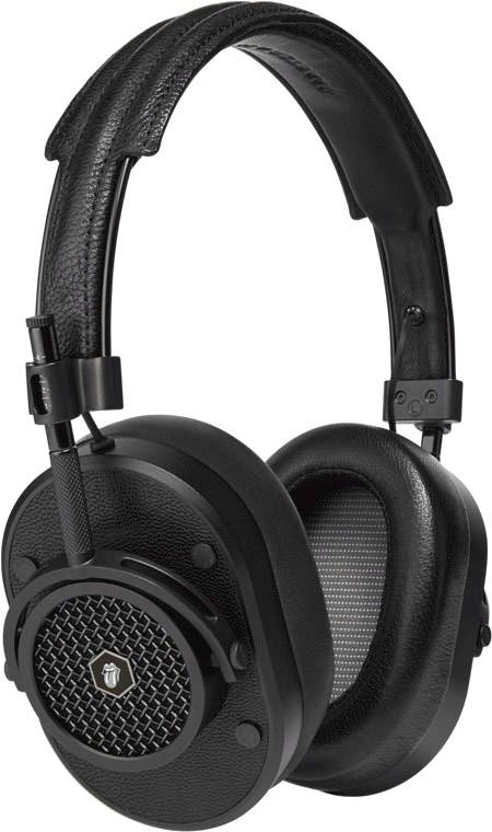 Master & Dynamic MH40 Rolling Stones Hi-Fi Over-ear headphones Over-the-ear Headset Black