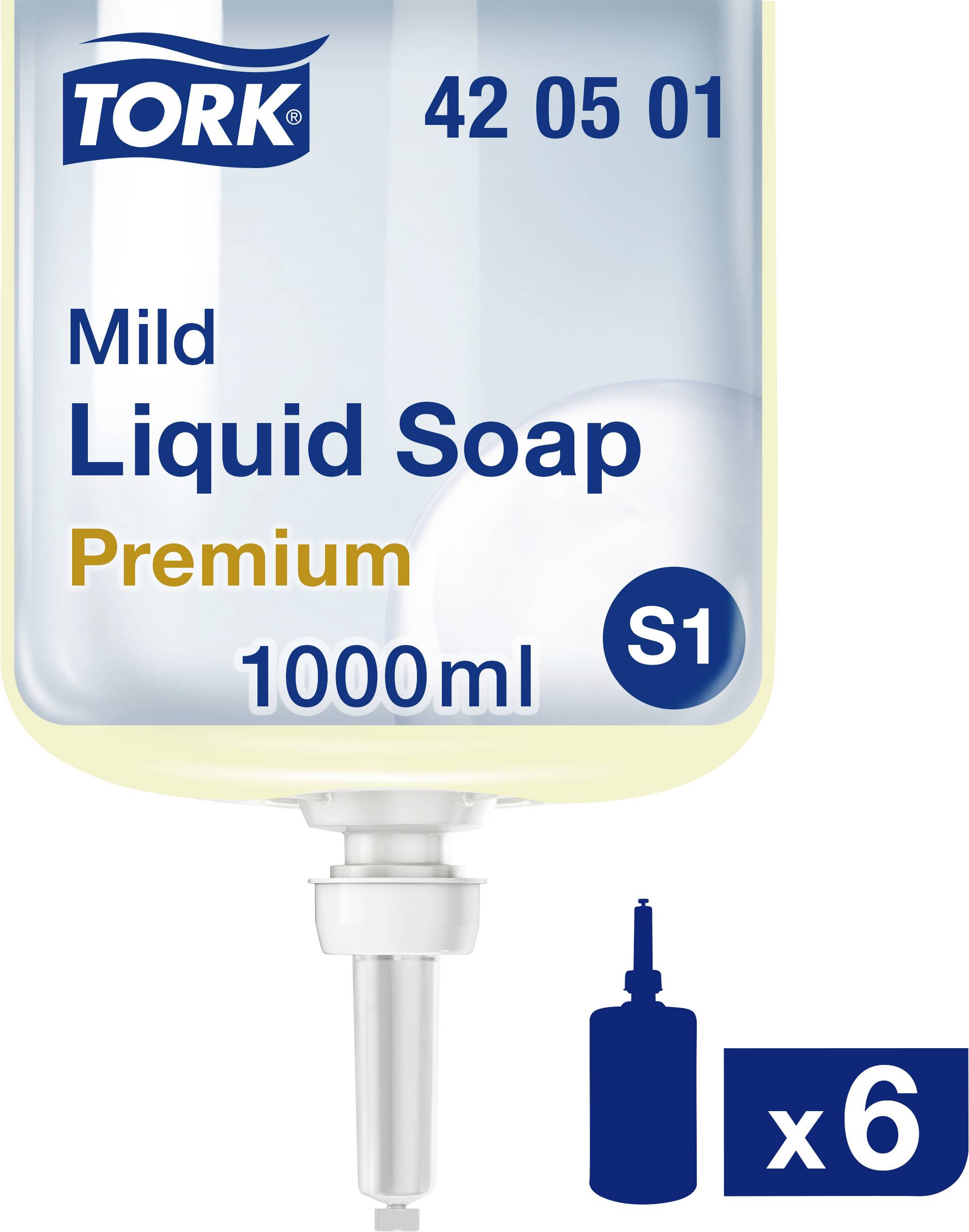 TORK Mild 420501 Liquid soap 1 l 6 pc(s)