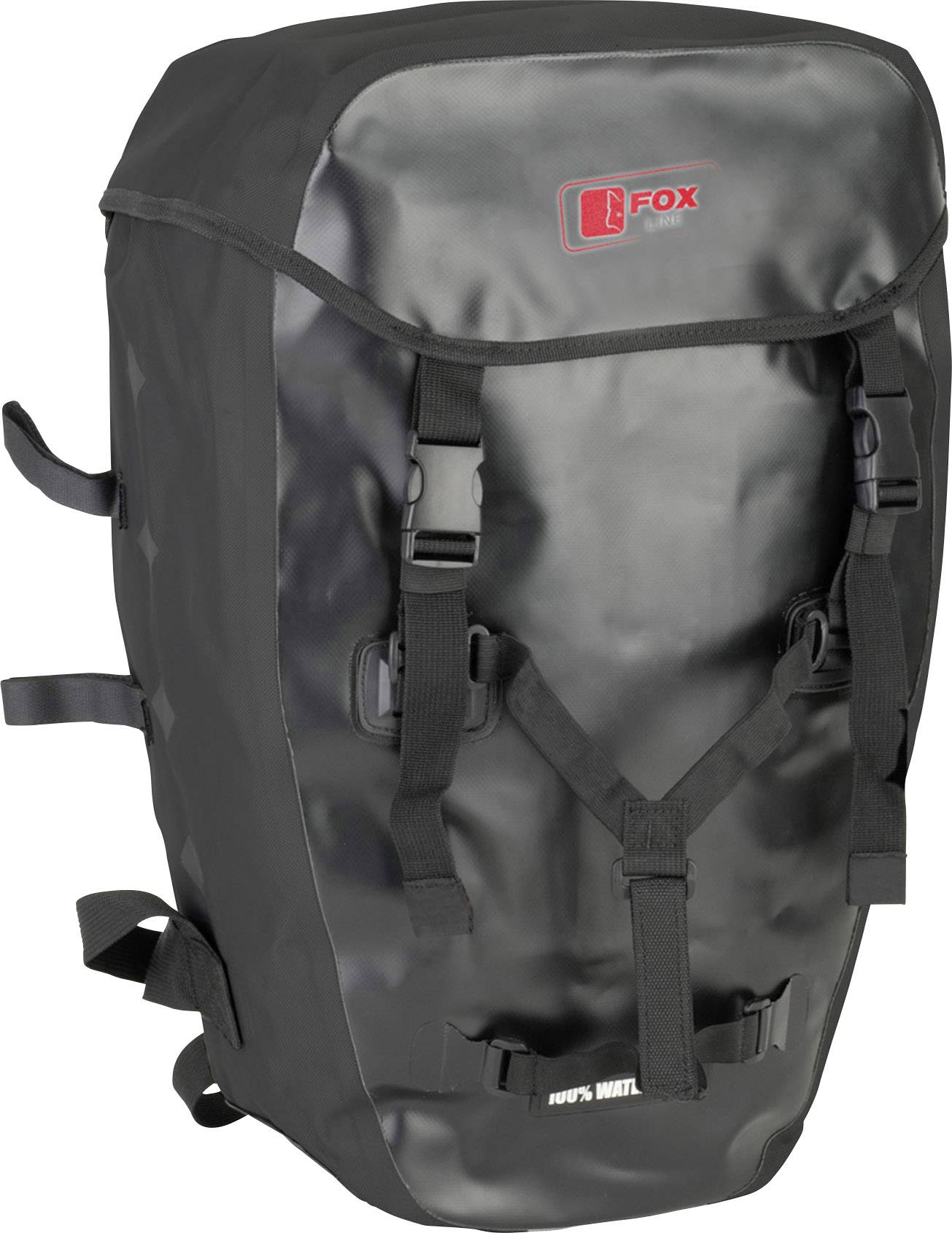 fox laptop backpack black