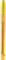 Yellow ballpoint pen without visible brand markings.