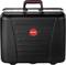 A black, robust suitcase with a red 'PARAT' logo in the centre and a handle on top, ideal for securely transporting tools.