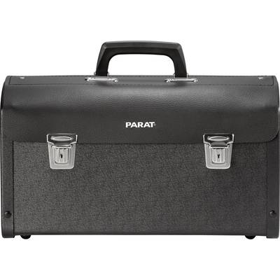 A black tool case with a carry handle and two silver-coloured buckles. The 'PARAT' brand is visible at the front.